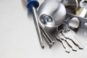 Door lock, keys and locksmithing tools in Vancouver, BC