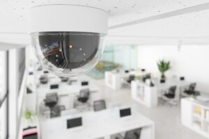 A CCTV was installed for a commercial office space in Vancouver, BC 