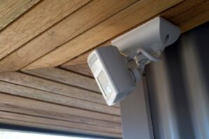 A motion detector camera was installed for a commercial space in Vancouver, BC 